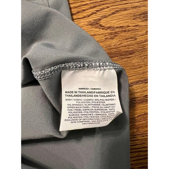 Nike Golf Dri Fit Jacket 1/4 Zip Mens Large Gray Pullover NFL Football Chargers - Picture 6 of 10